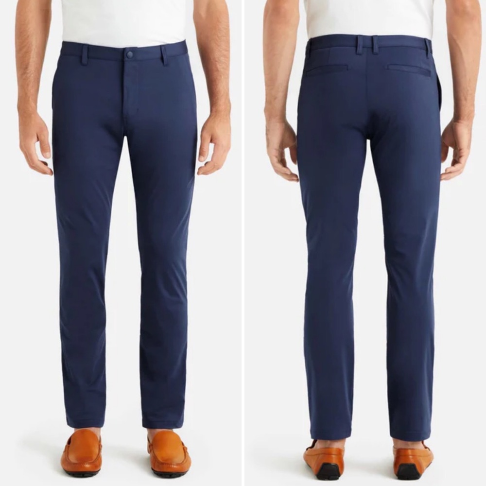 NWOT Rhone Commuter Pant Straight Leg- Navy Size 36